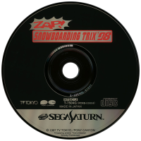 Zap Snowboarding Trix 98 JP Sega Saturn  box art